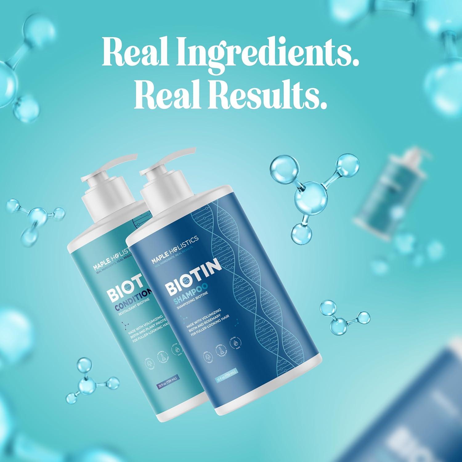 Conjunto de Champú y Acondicionador Biotina Honeydew 739 ml