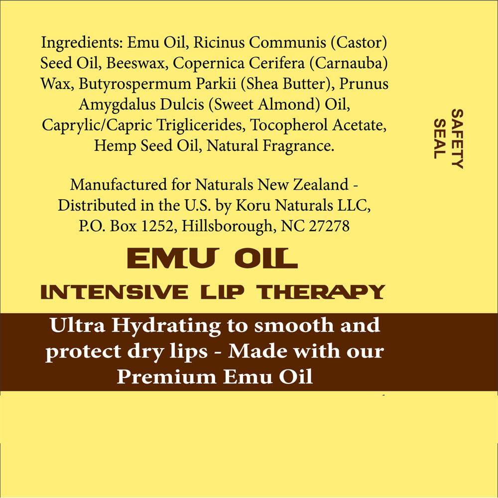 Bálsamo Labial Naturals Nueva Zelanda Aceite de Emú 9.9g