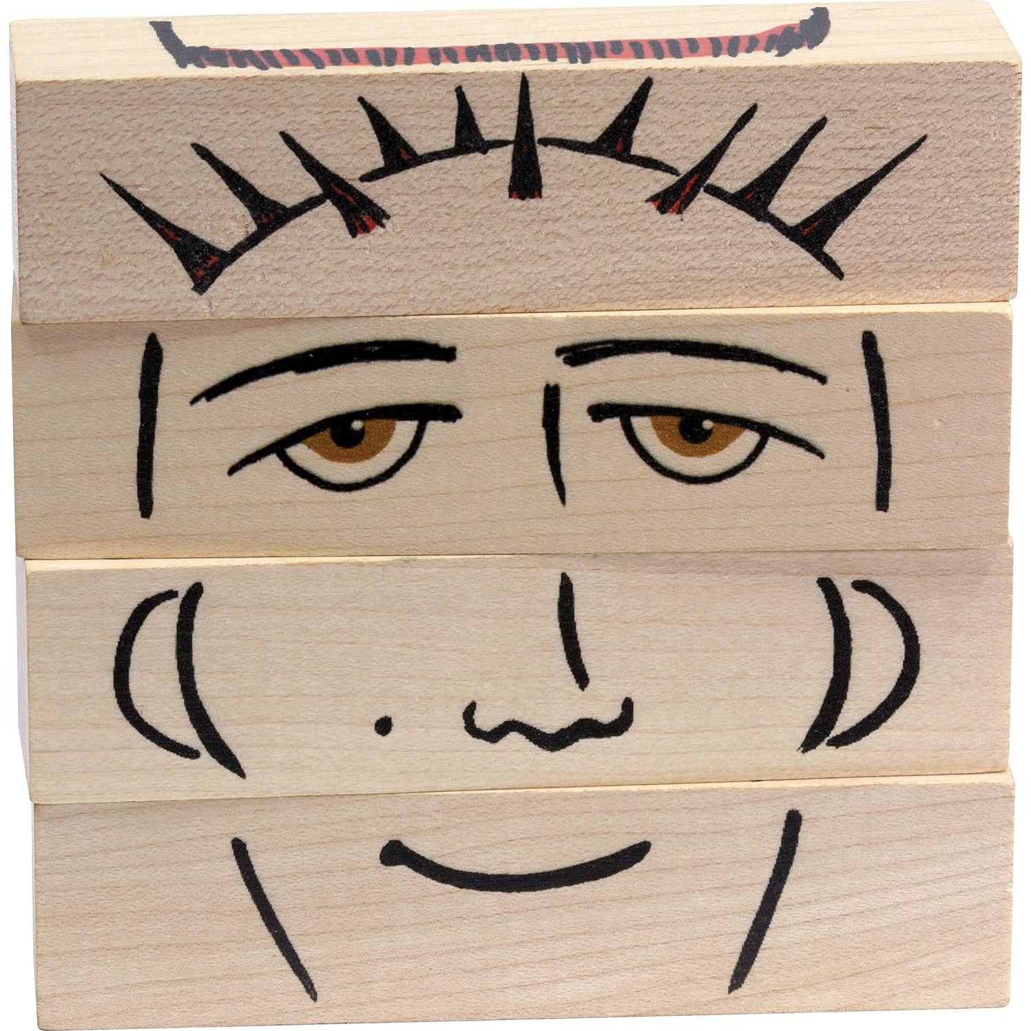 Juegos de bloques giratorios Maple Landmark - 256 combinaciones