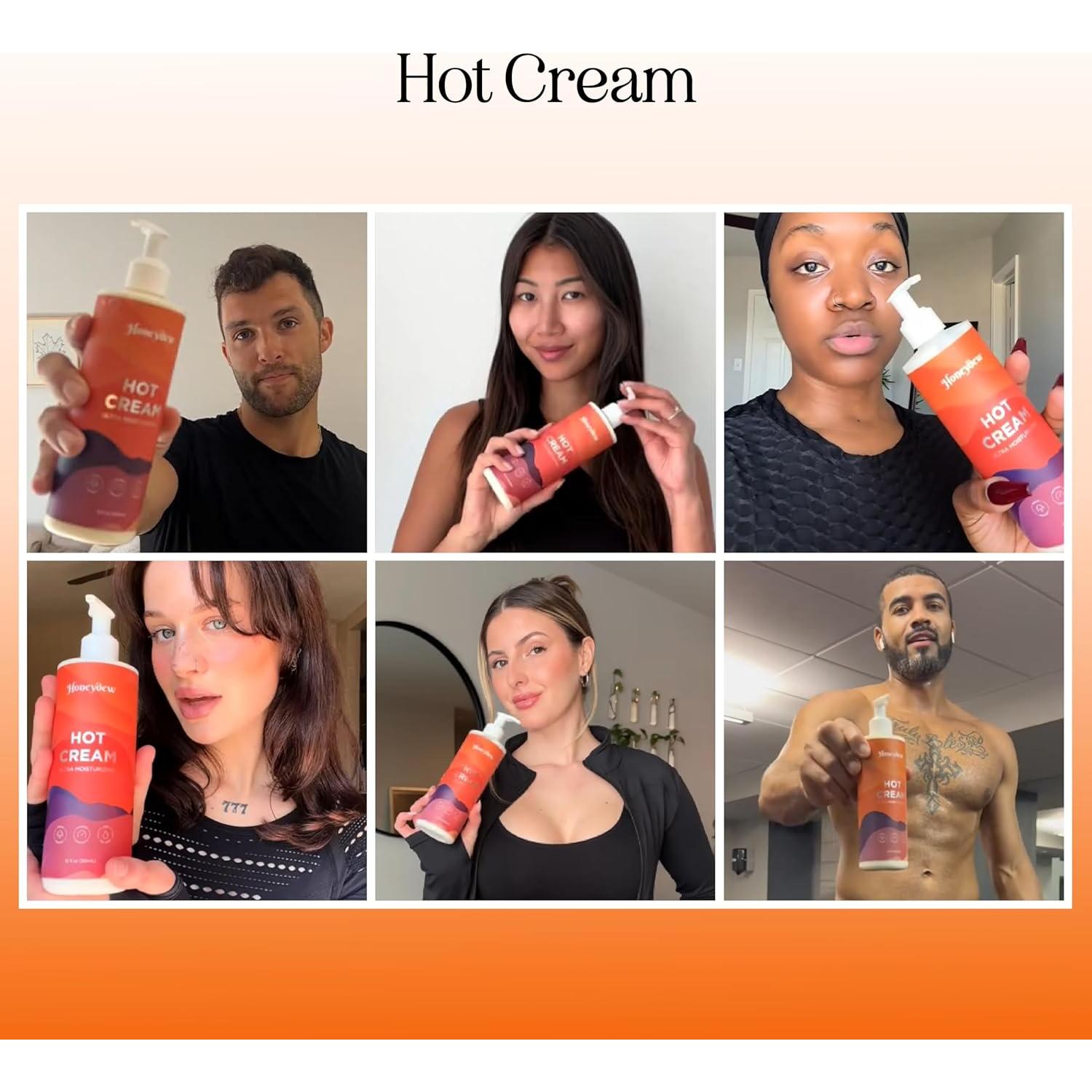 Crema Caliente Honeydew para Celulitis 354 ml - Reafirmante