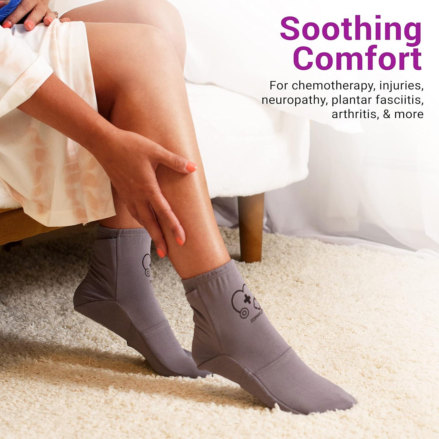 Calcetines de Terapia Fría Zomaple - Nailon Medianos para Alivio
