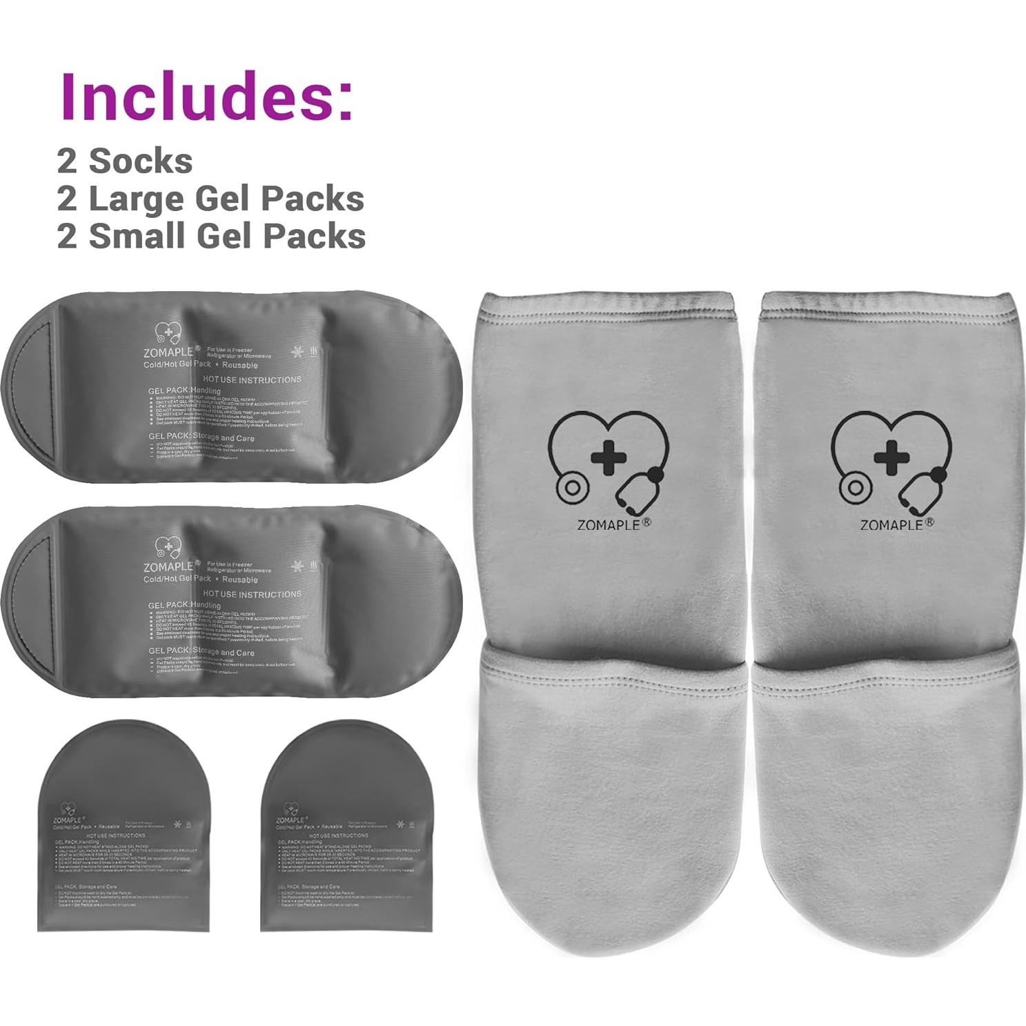 Calcetines de Terapia Fría Zomaple - Nailon Medianos para Alivio