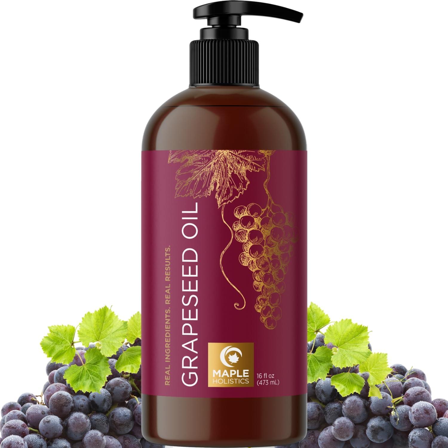 Aceite de Semilla de Uva y Jojoba Maple Holistics 100ml - Hidratante para Cabello y Piel