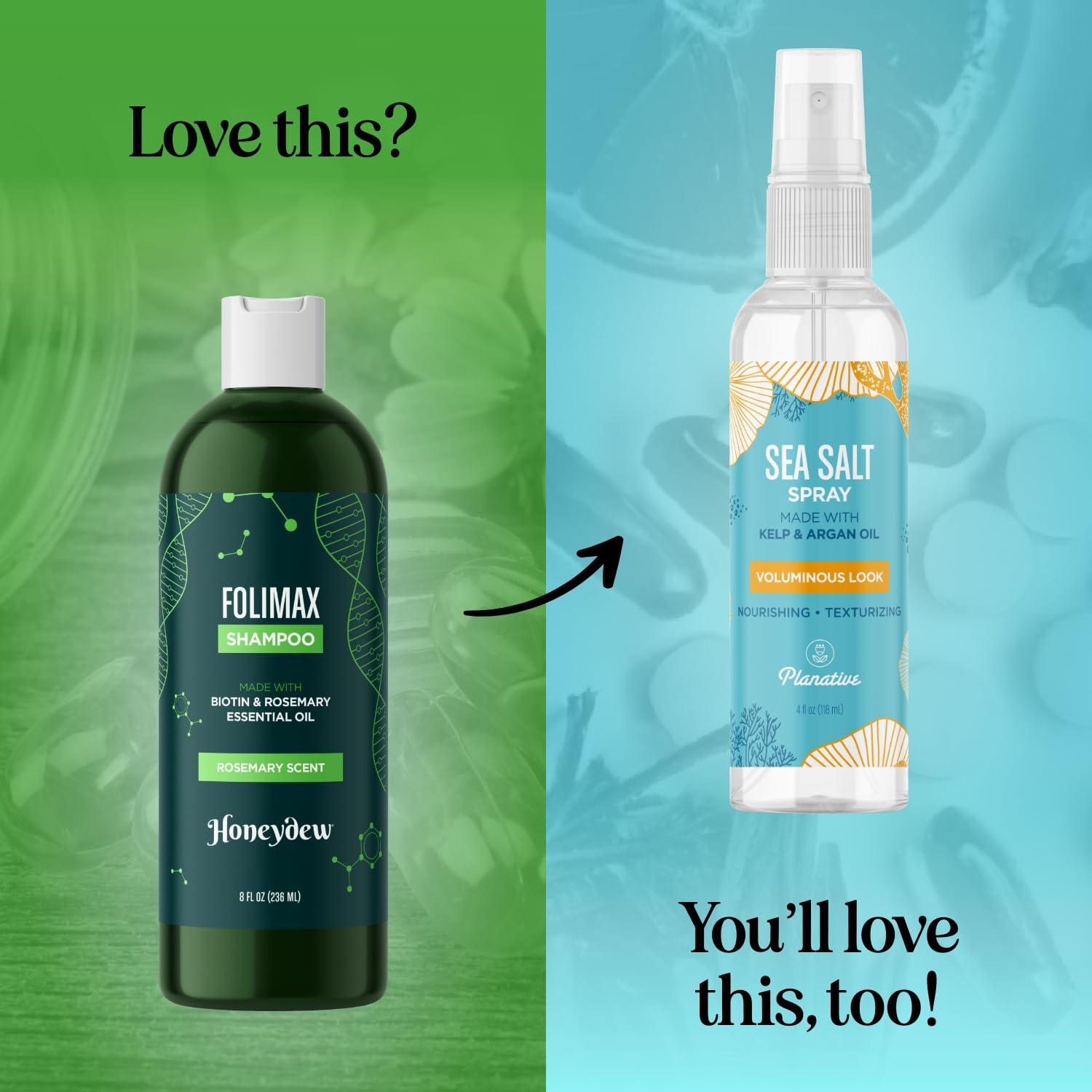 Champú Voluminizador Folimax Biotina 236.6 ml - Cabello Fino