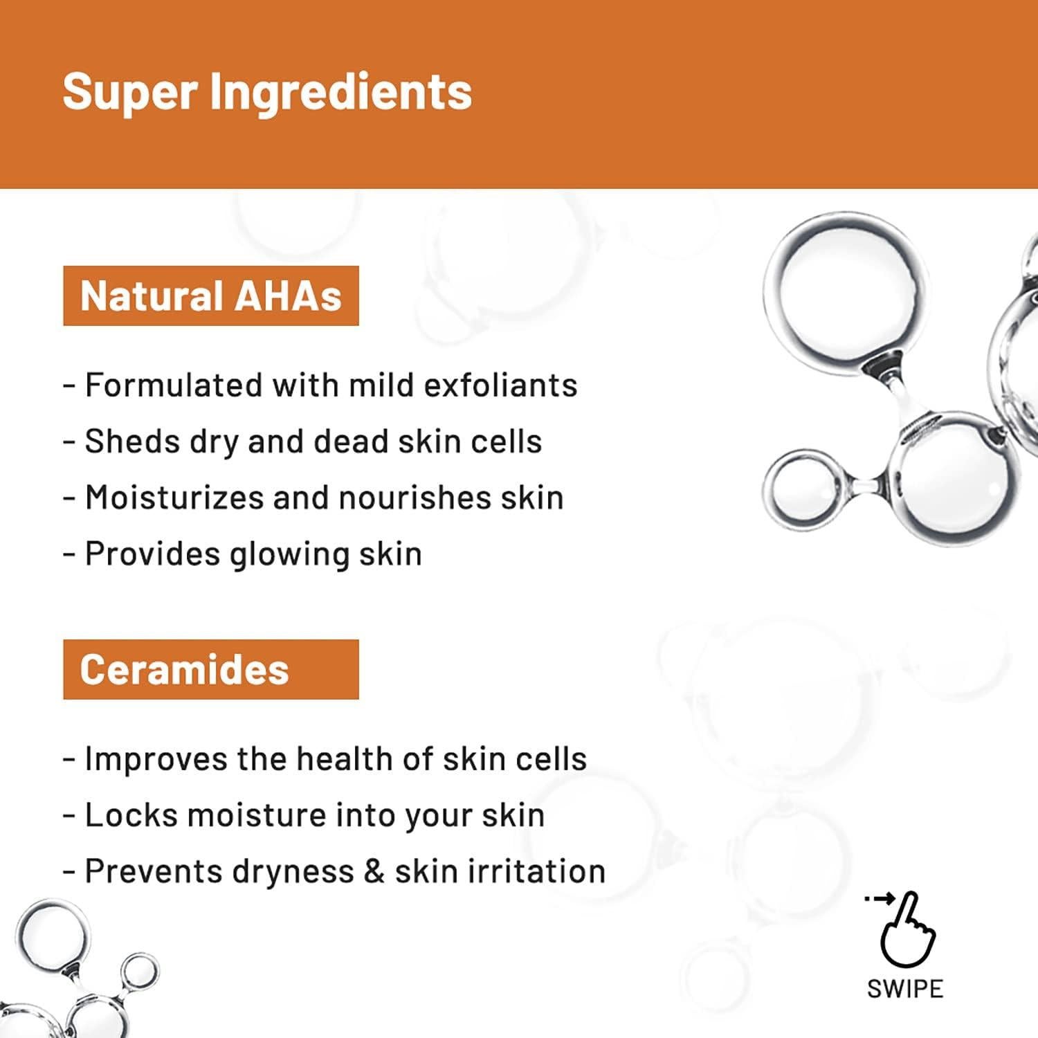 Loción Corporal AHA 5% Niacinamida y Manteca de Karité 236ml