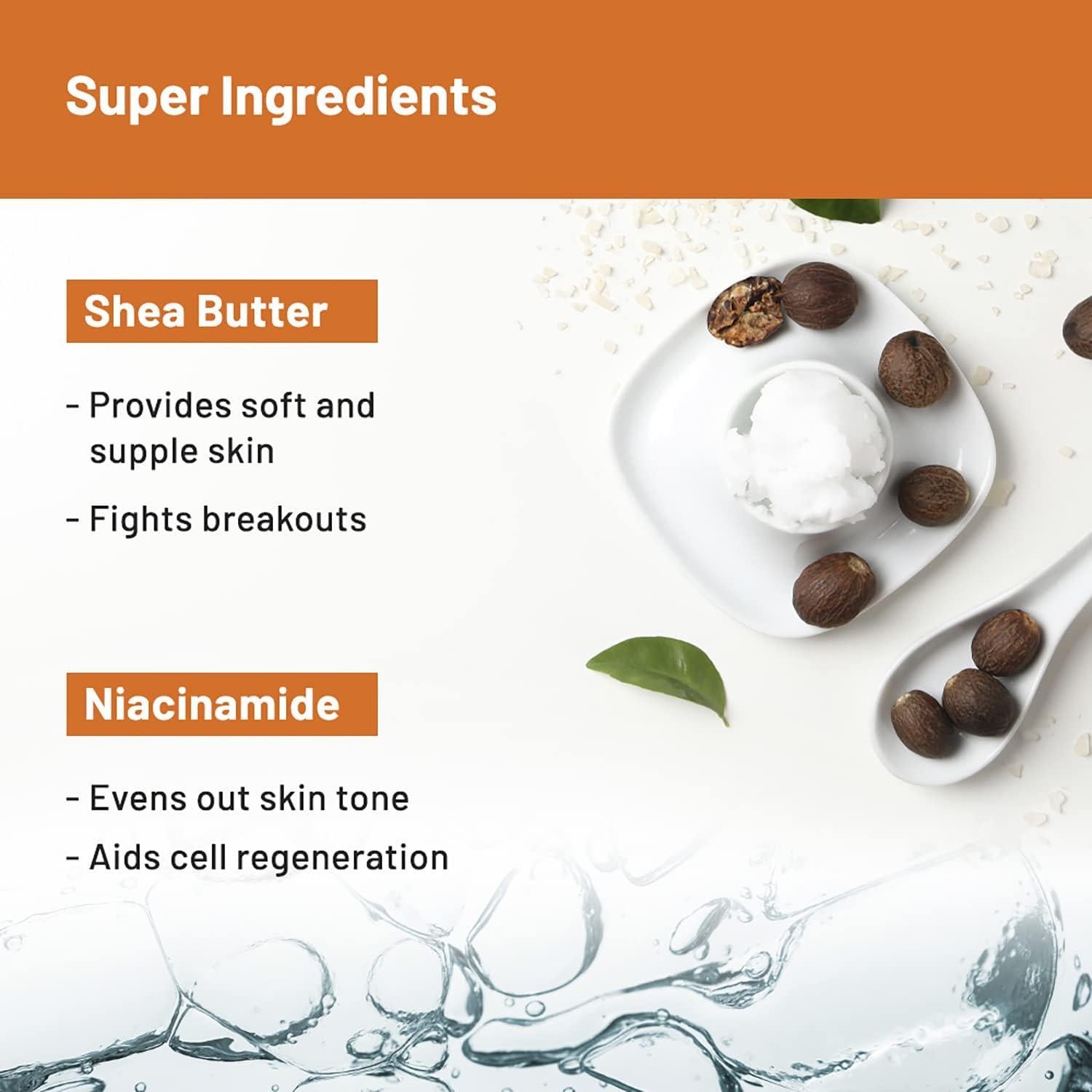 Loción Corporal AHA 5% Niacinamida y Manteca de Karité 236ml