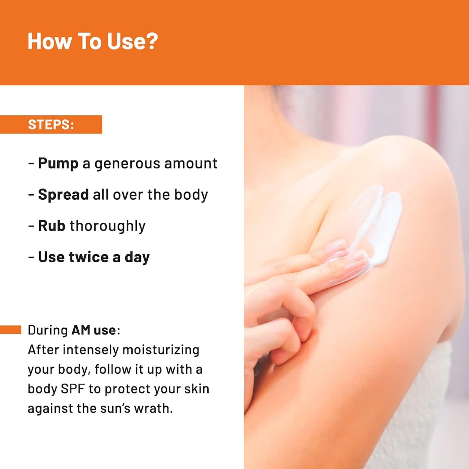 Loción Corporal AHA 5% Niacinamida y Manteca de Karité 236ml