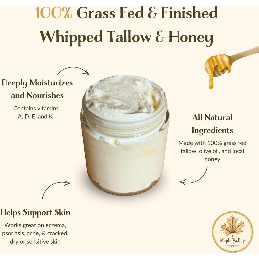 Bálsamo de Sebo Batido Maple Valley 113.4 g Sin Fragancia