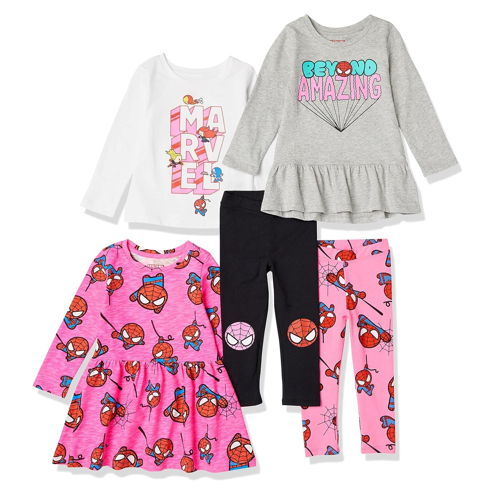 Conjunto Ropa Niños Amazon Essentials Marvel Mediano