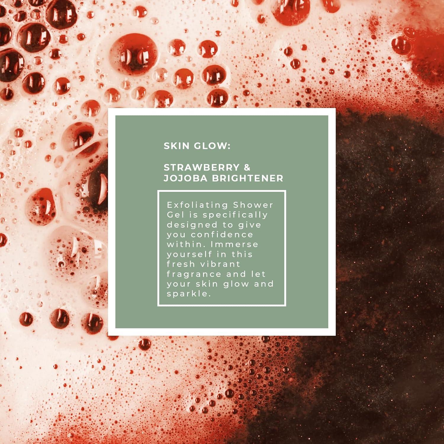 Gel de Ducha Exfoliante Pecksniff's Fresa y Jojoba 1000 ml