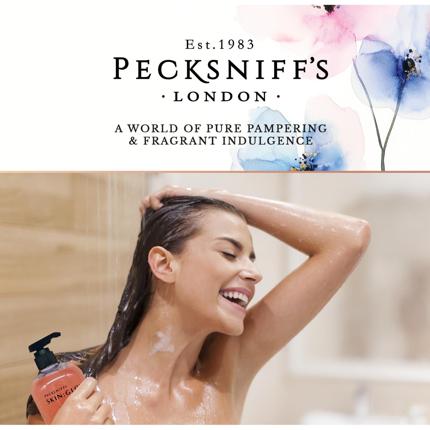 Gel de Ducha Exfoliante Pecksniff's Fresa y Jojoba 1000 ml