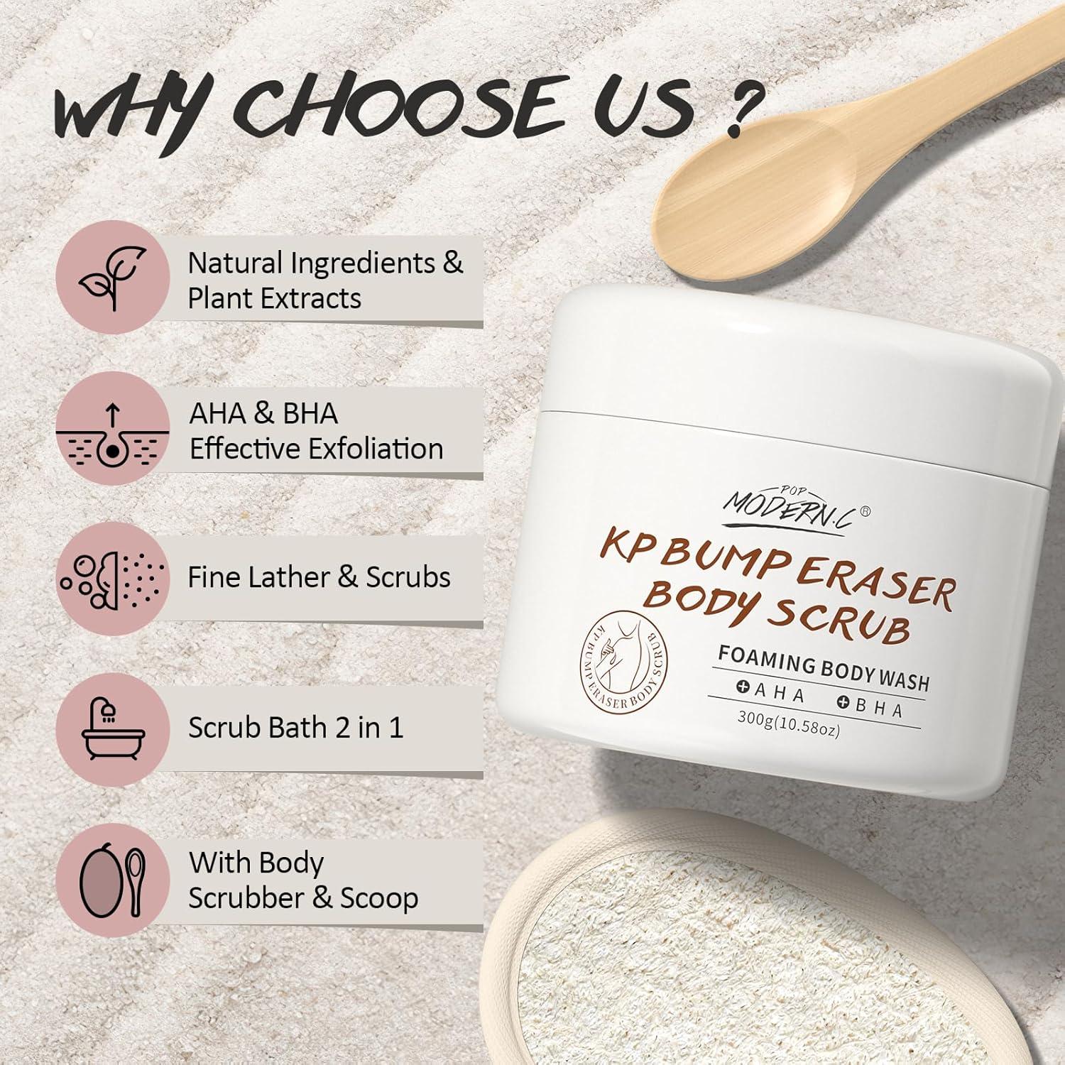 Exfoliante Corporal Kp Bump Eraser 300g con AHA y BHA