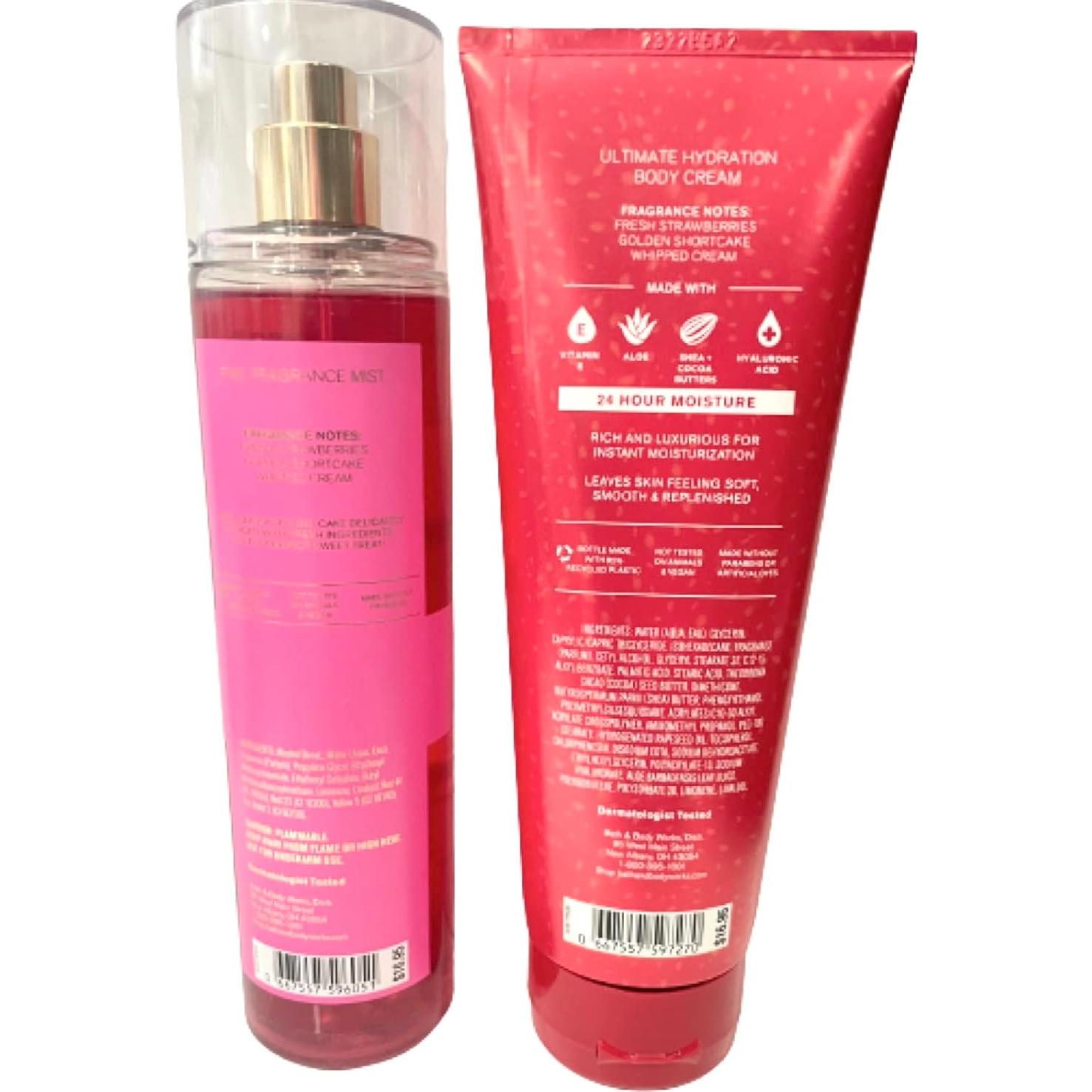 Set de Fragancia y Crema Bath & Body Works - Gingham 2 Piezas