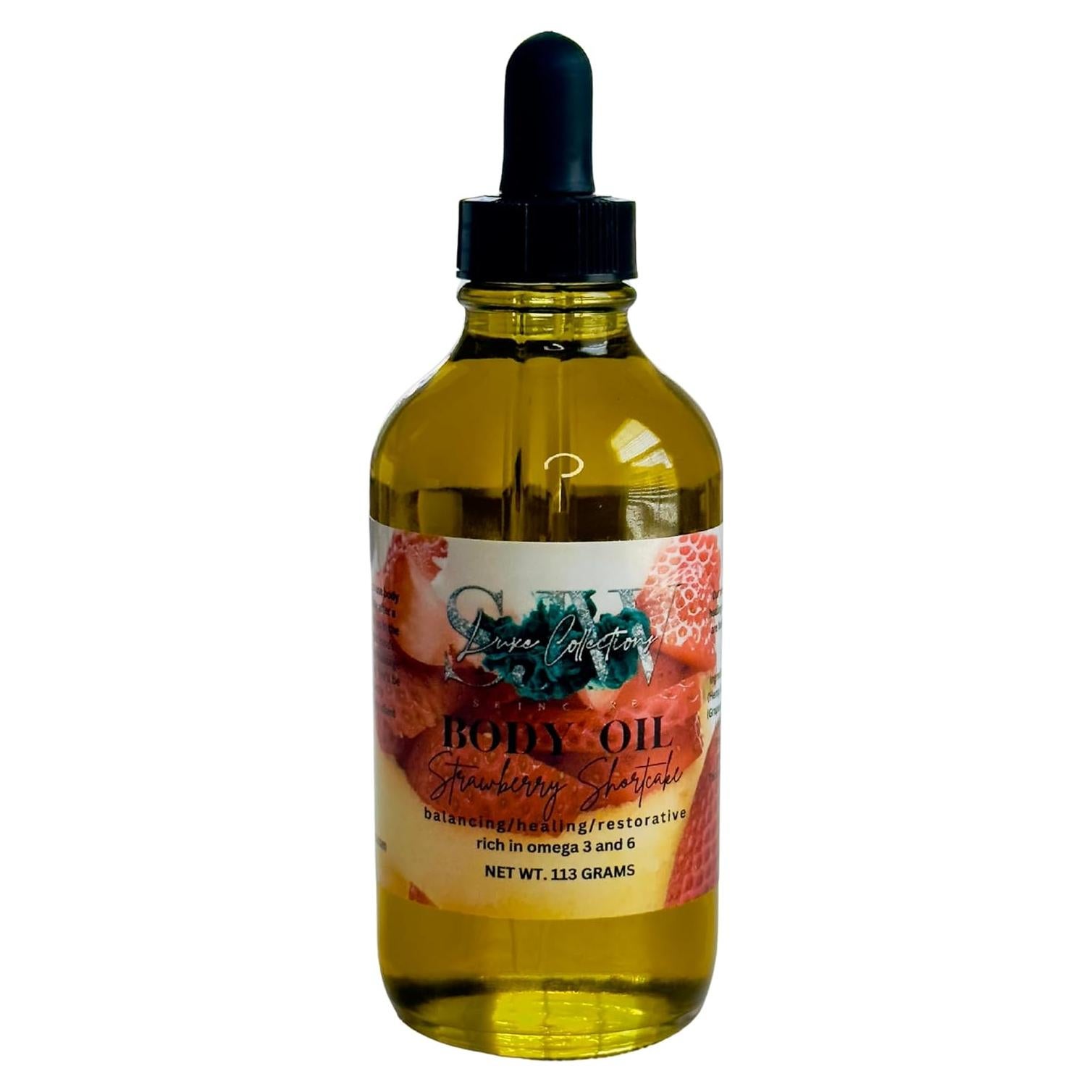 Aceite Corporal Hidratante SJW Luxe 250ml - Pastel de Fresa