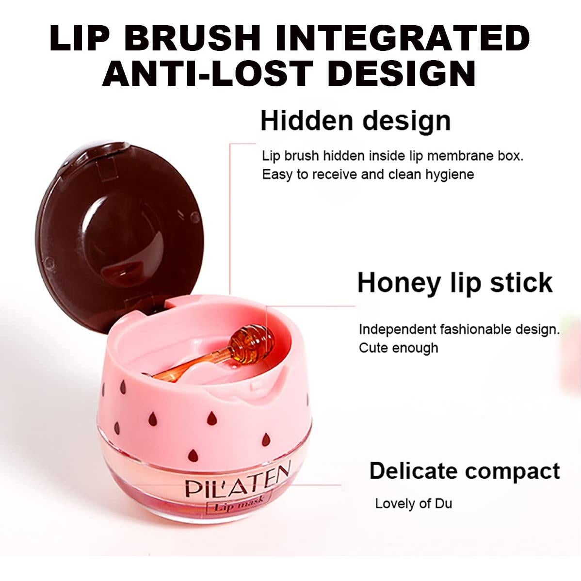 Bálsamo Labial Hidratante Alisesun Fresa y Miel 2 Paquetes