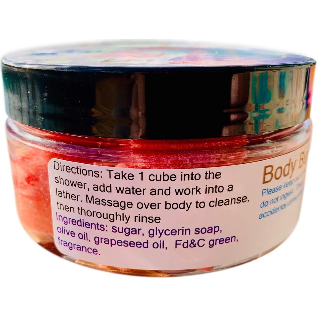 Exfoliante Corporal en Cubos Diva Stuff - Campos de Fresa 226g