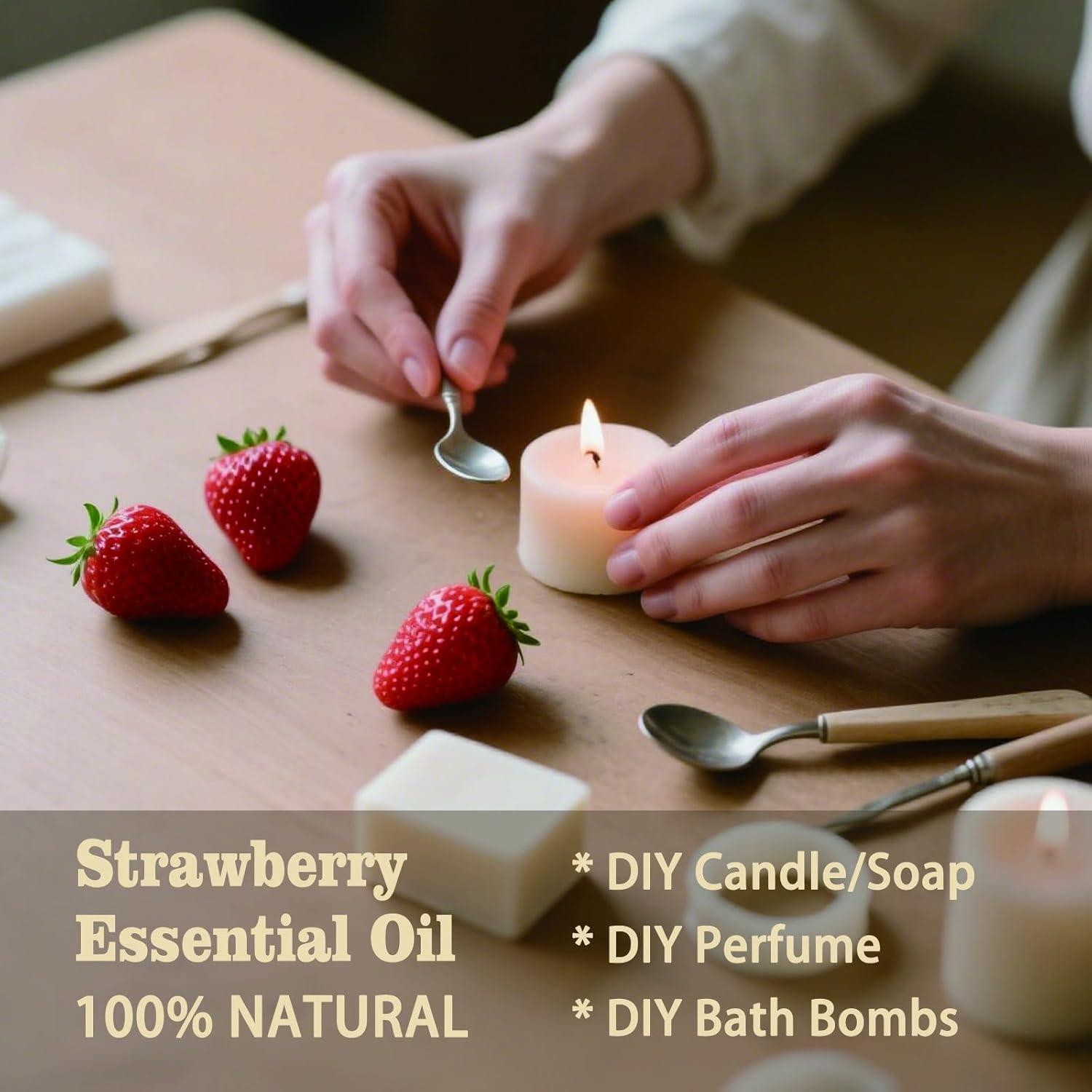 Aceite Esencial de Fresa Mlynkl 250ml - Aroma Natural Puro