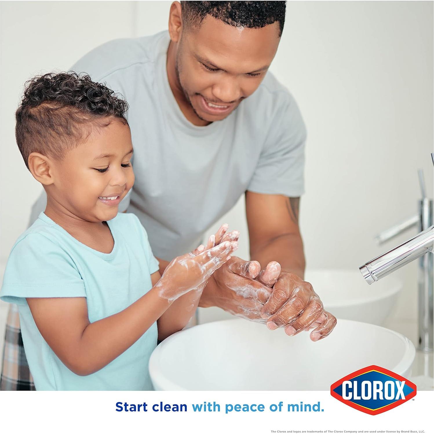 Jabón de Manos Líquido Clorox 1 L Fresa Suave en la Piel