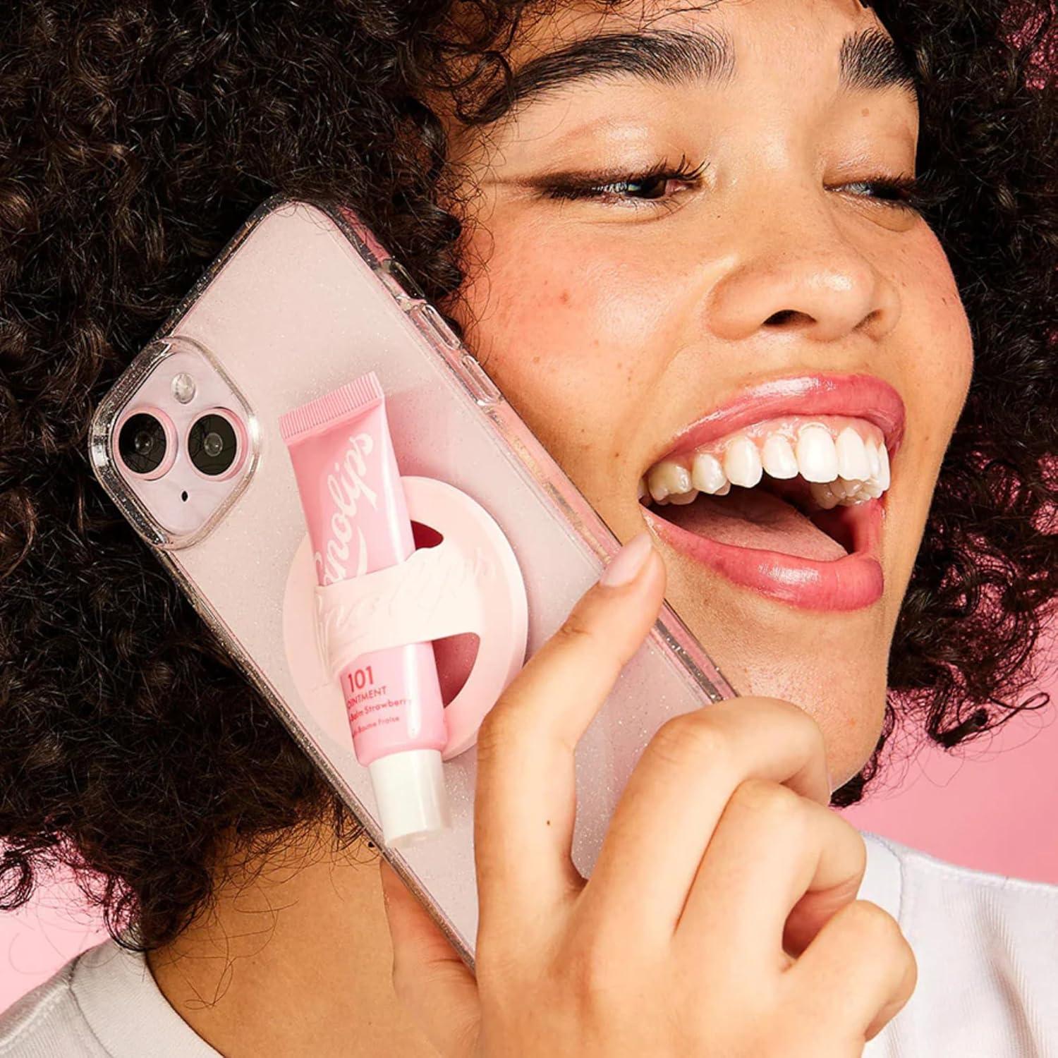 Bálsamo Labial Frutal Lanolips 101 Fresa 9.92g Vitamina E