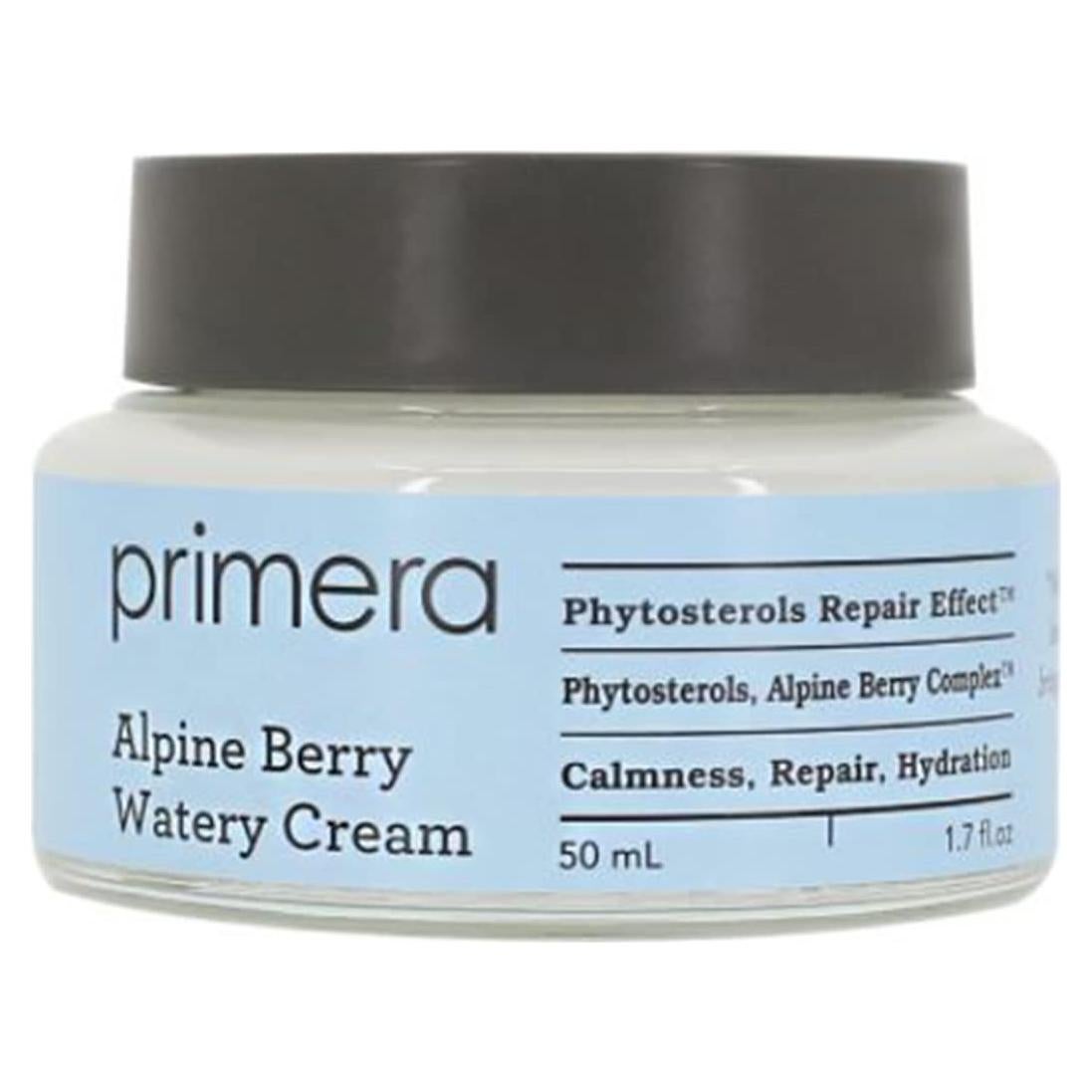 Crema Hidratante Acuosa Primera 50ml con Fresa Alpina y Aloe Vera