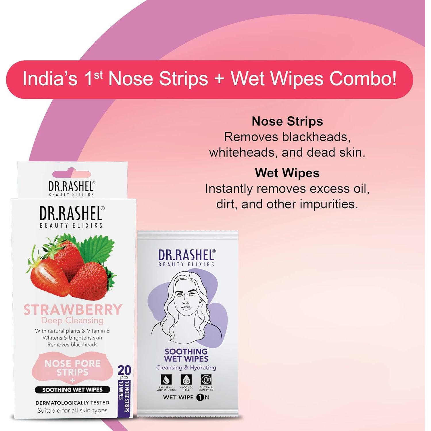 Tiras para la nariz DR.Rashel fresa 20 PCS limpieza profunda