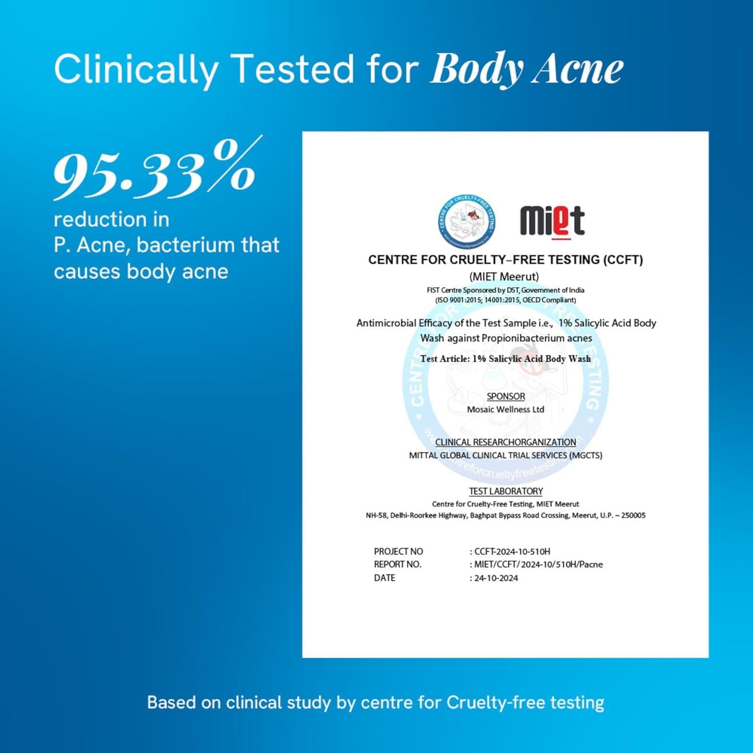 Gel de Ducha Be Bodywise 1% Ácido Salicílico 250ml