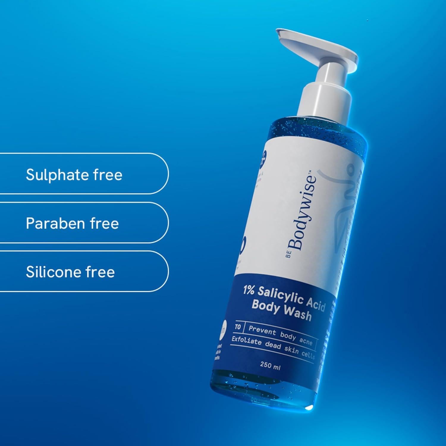 Gel de Ducha Be Bodywise 1% Ácido Salicílico 250ml