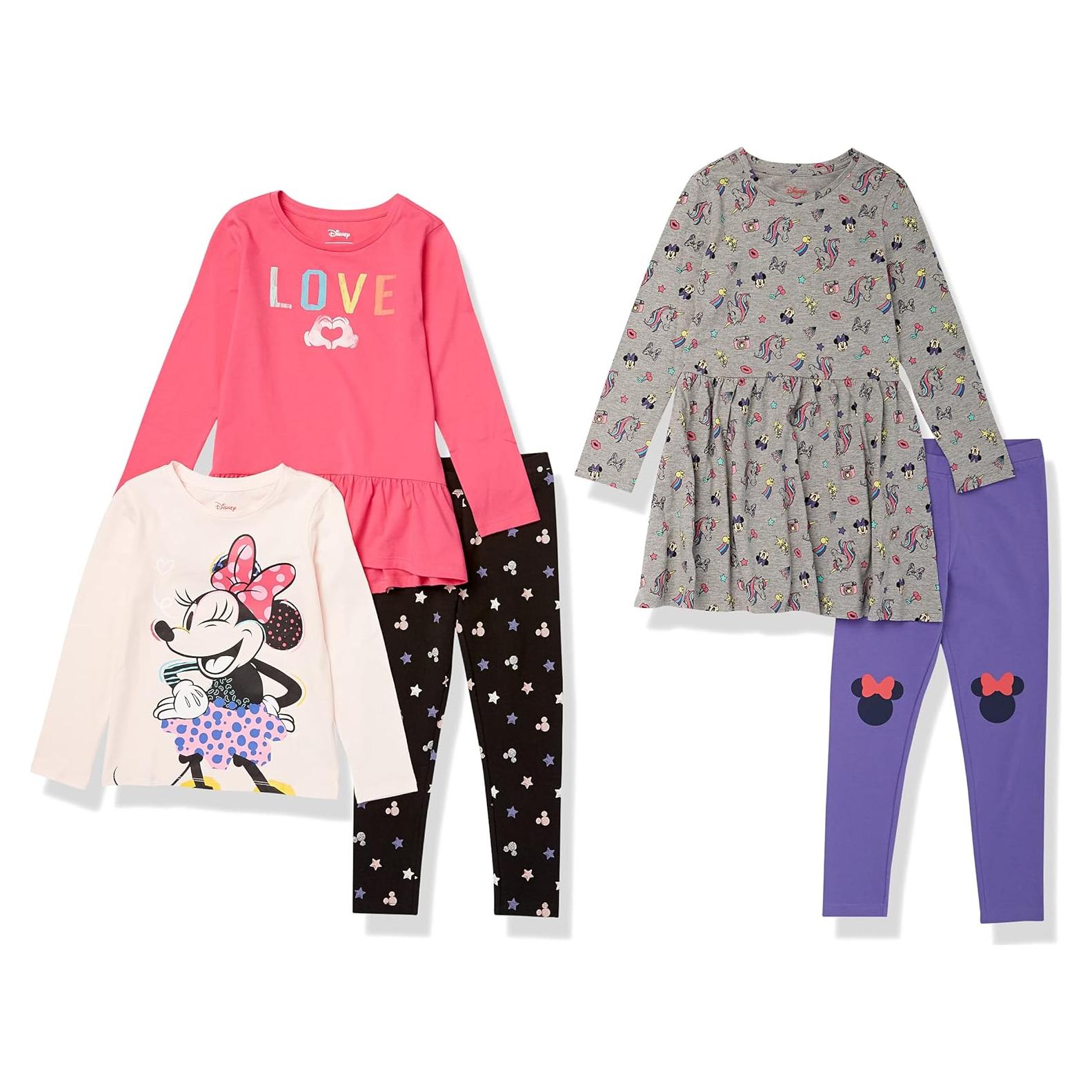 Conjunto Ropa Niñas Amazon Essentials Disney 3 Piezas