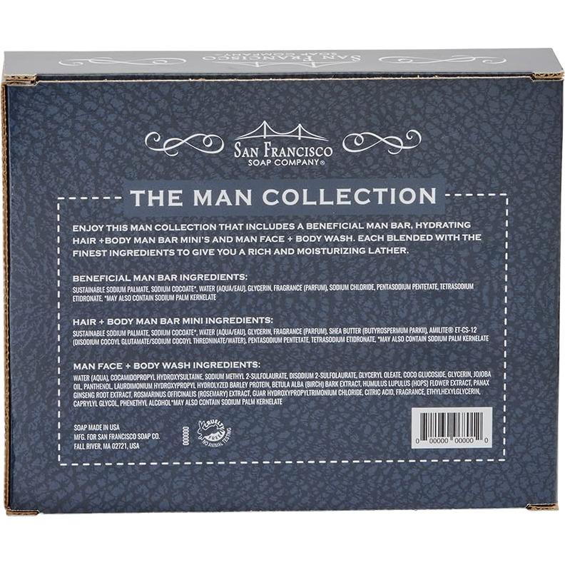 Conjunto de Jabones San Francisco Soap Company - Cítricos y Pachulí