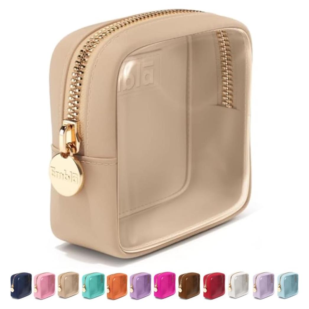 Bolsa Cosmética Transparente Embla Mini 12.7cm Arena