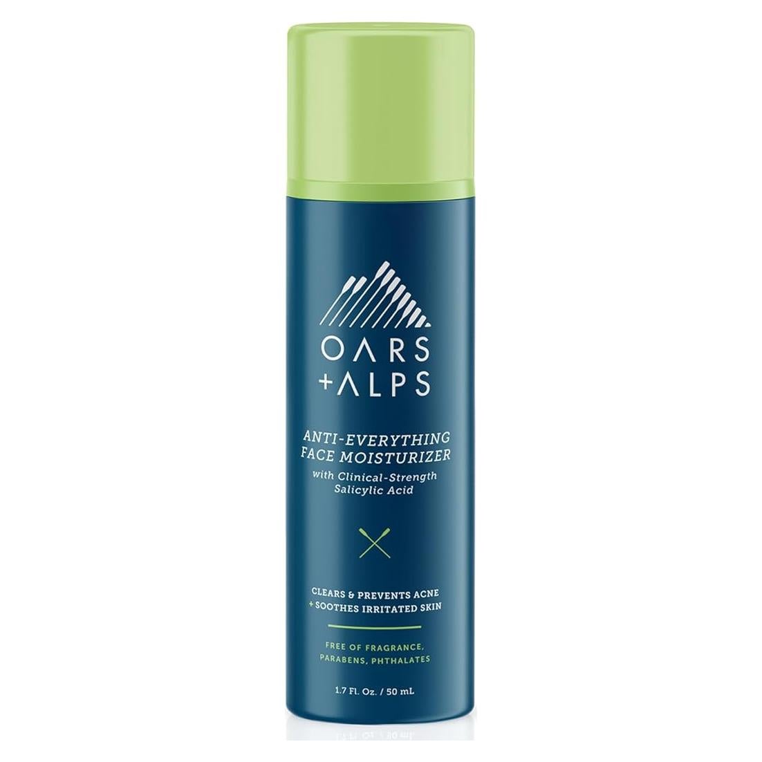 Hidratante Facial Anti-Acné Oars + Alps 50 ml con Ácido Salicílico