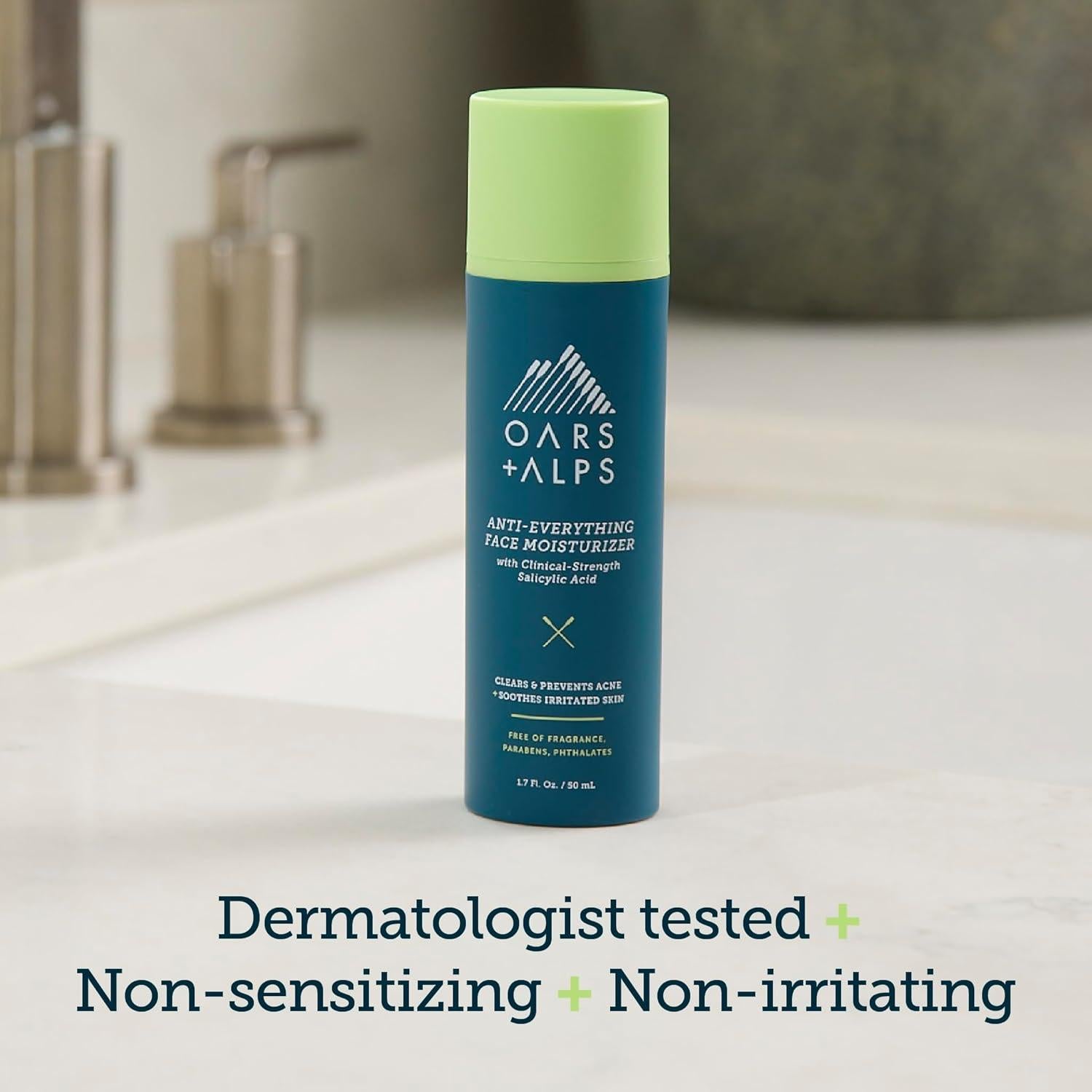 Hidratante Facial Anti-Acné Oars + Alps 50 ml con Ácido Salicílico