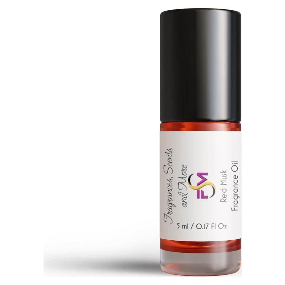 Aceite de Fragancia Musk Rojo 5ml J & TC Fragrances