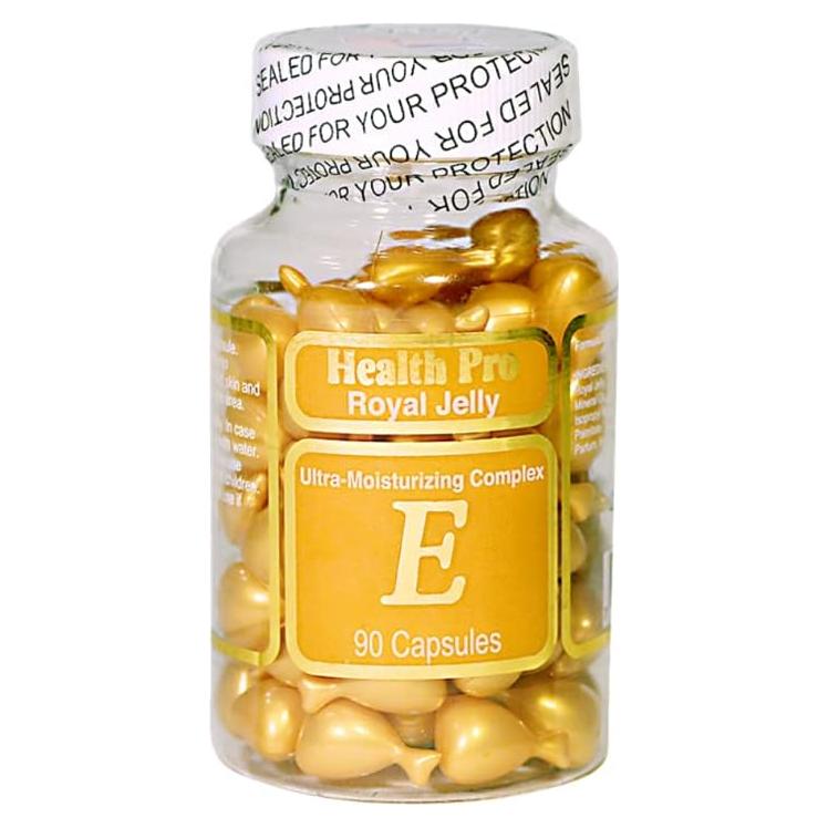 Aceite de Piel Health Pro con Jalea Real y Vitamina E - 90 Cápsulas