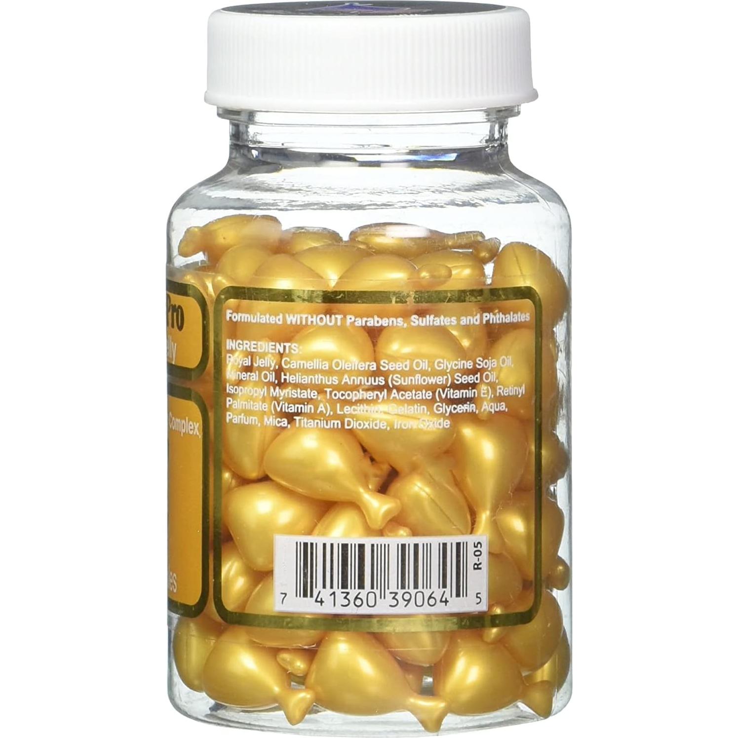 Aceite de Piel Health Pro con Jalea Real y Vitamina E - 90 Cápsulas