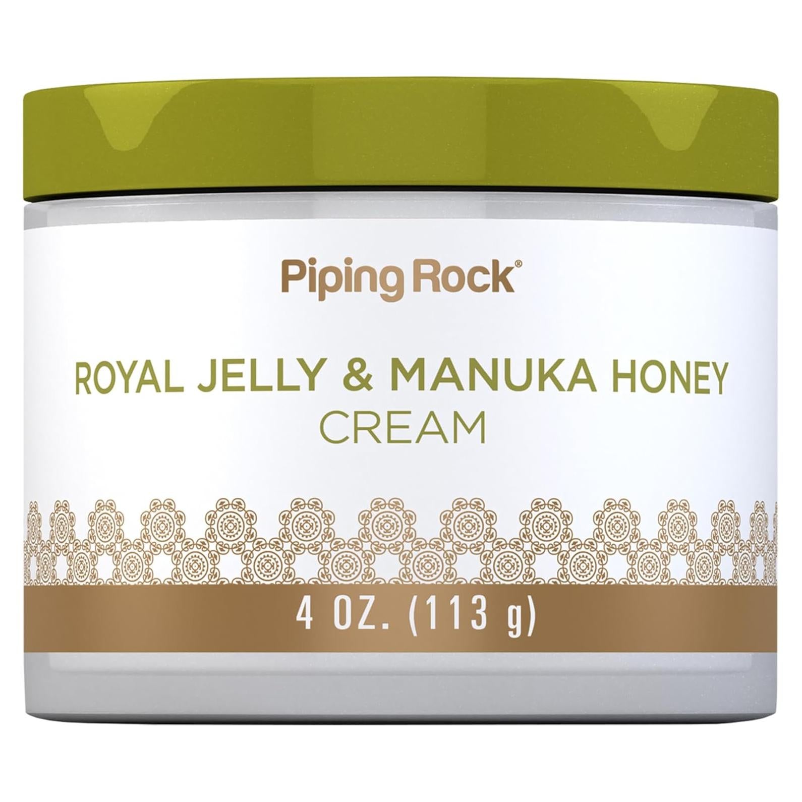 Crema Facial Piping Rock con Jalea Real y Miel de Manuka 113 g