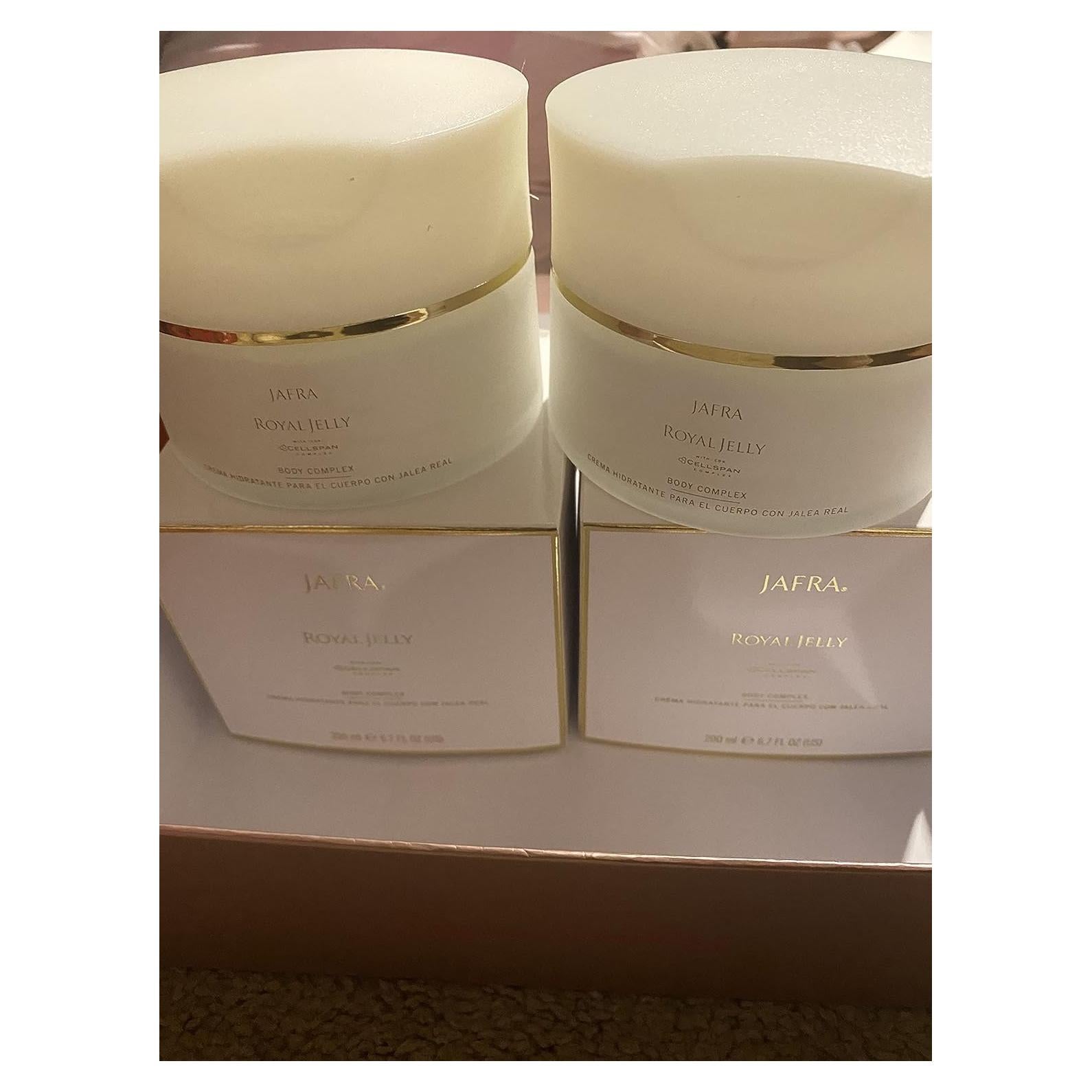 Complejo Corporal Jalea Real Jafra 200 ml x 2 Tarros