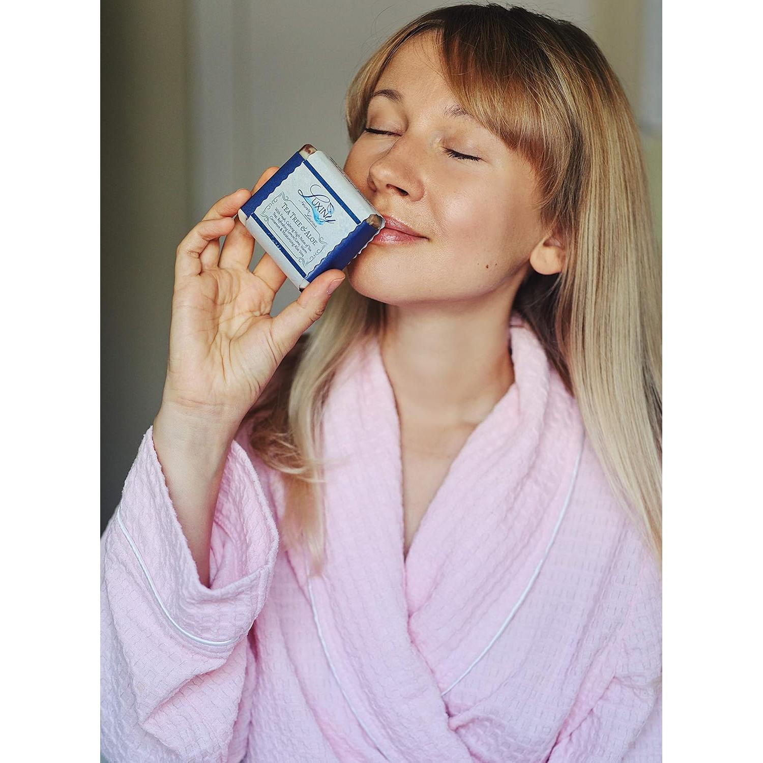 Jabón Natural para Hombres Luxiny - 3 Aromas Esenciales