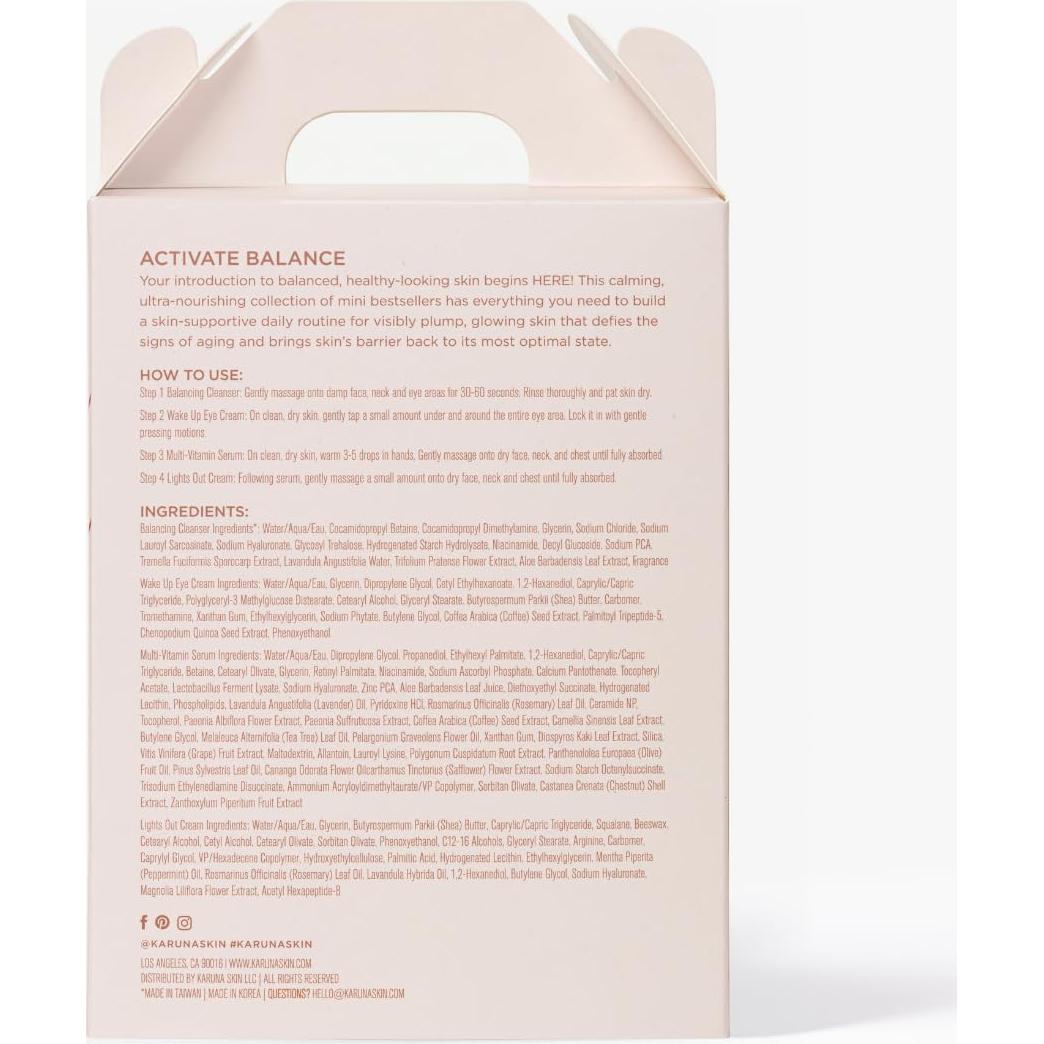 Set de Cuidado Facial Mini Karuna - 4 Productos Esenciales