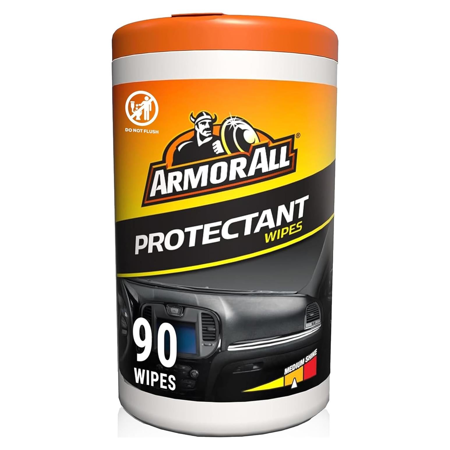 Toallitas Protectores de Interior Armor All, 90 Contenidos
