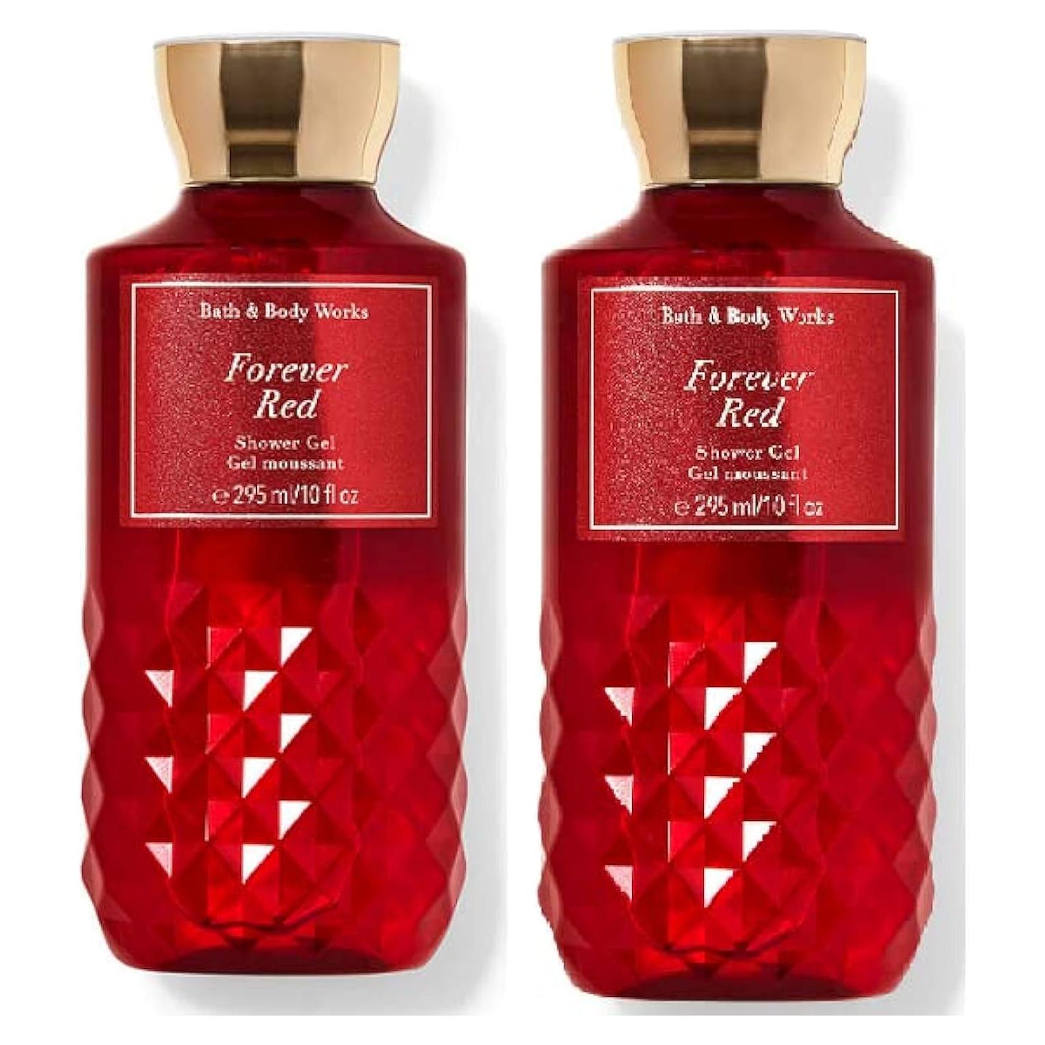 Gel de Ducha Bath and Body Works 2 Paquete 295 ml Rojo Eterno