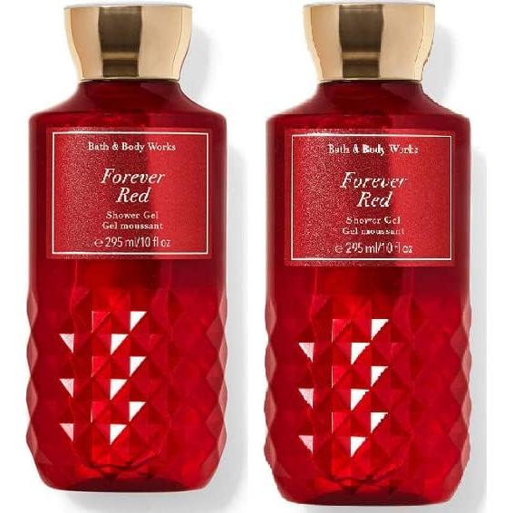 Gel de Ducha Bath and Body Works 2 Paquete 295 ml Rojo Eterno