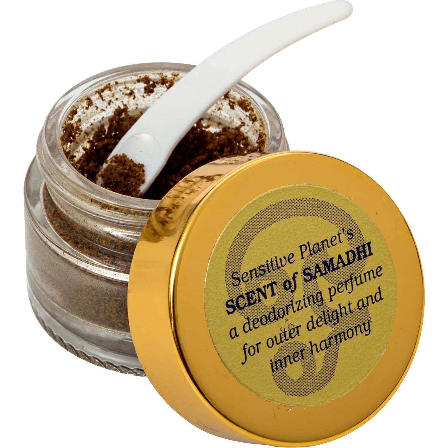 Desodorante en Polvo Samadhi 100% Natural 56.7 g - Fragancia Herbal