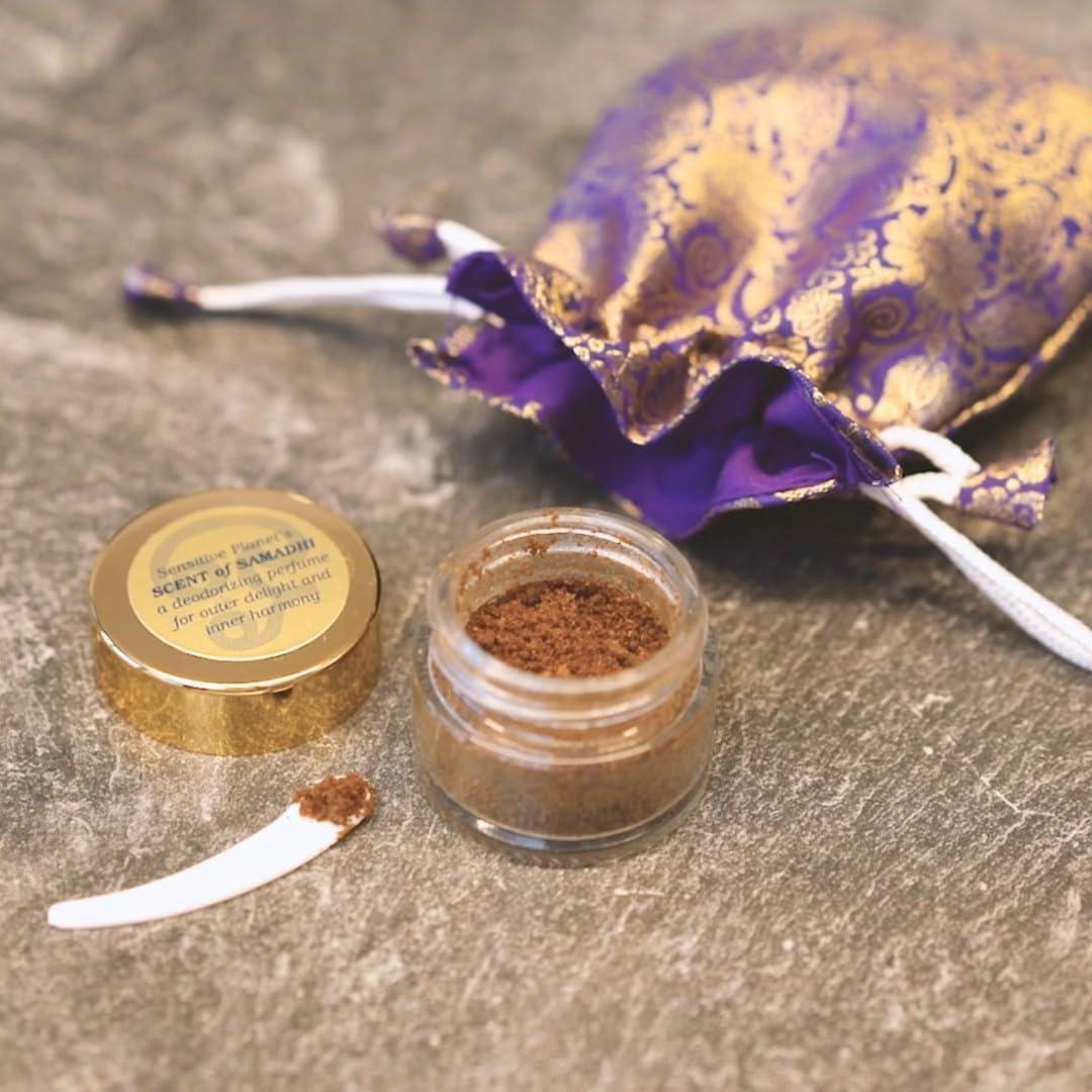 Desodorante en Polvo Samadhi 100% Natural 56.7 g - Fragancia Herbal