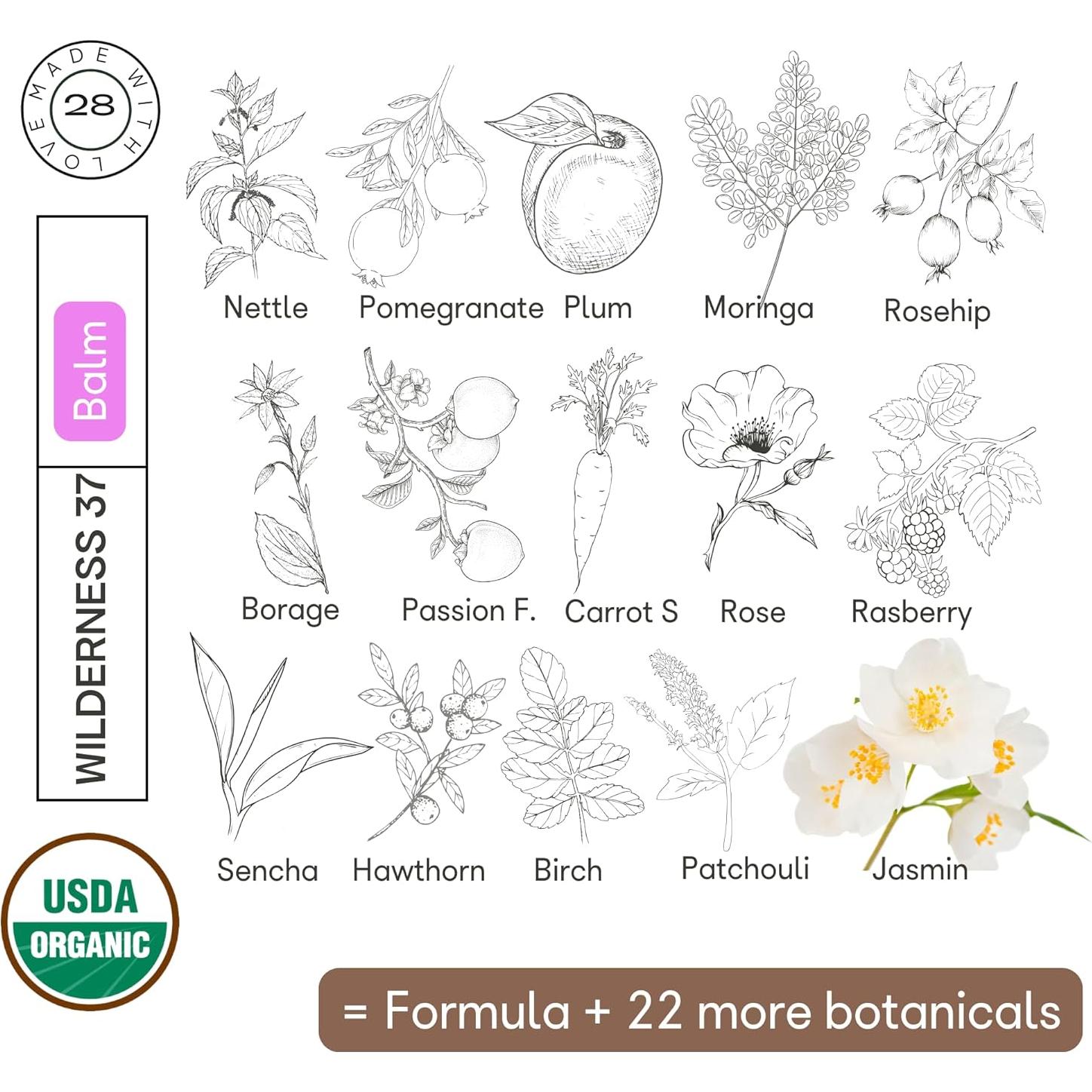 Loción Corporal Orgánica Organic28 - 200 ml Hidratante Antienvejecimiento