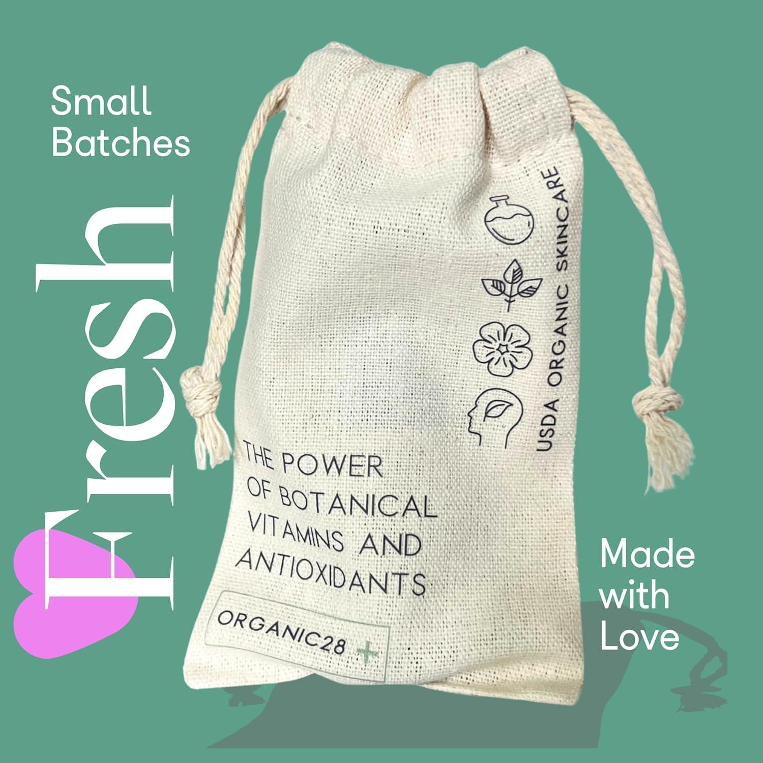 Loción Corporal Orgánica Organic28 - 200 ml Hidratante Antienvejecimiento