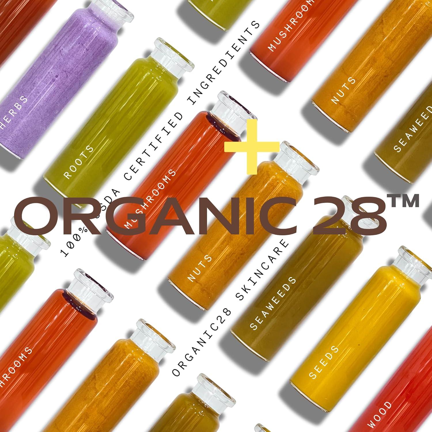 Loción Corporal Orgánica Organic28 - 200 ml Hidratante Antienvejecimiento