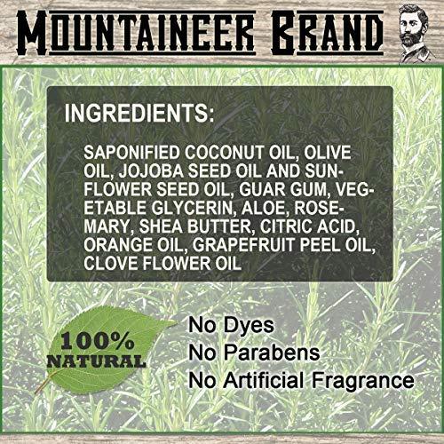 Champú para Barba Mountaineer 100% Natural 113g Cítricos