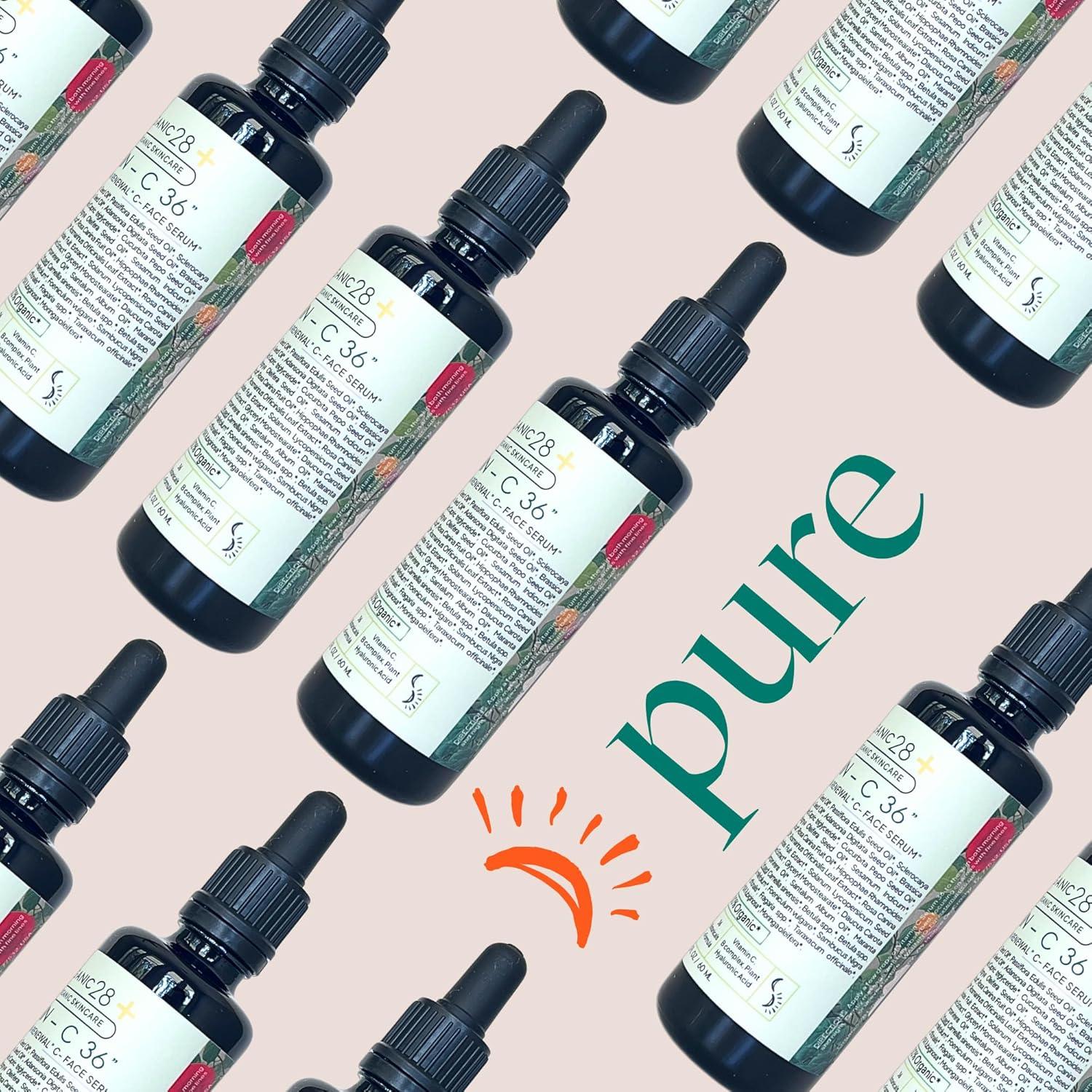 Suero Facial de Vitamina C Orgánica 60 ML - Organic28