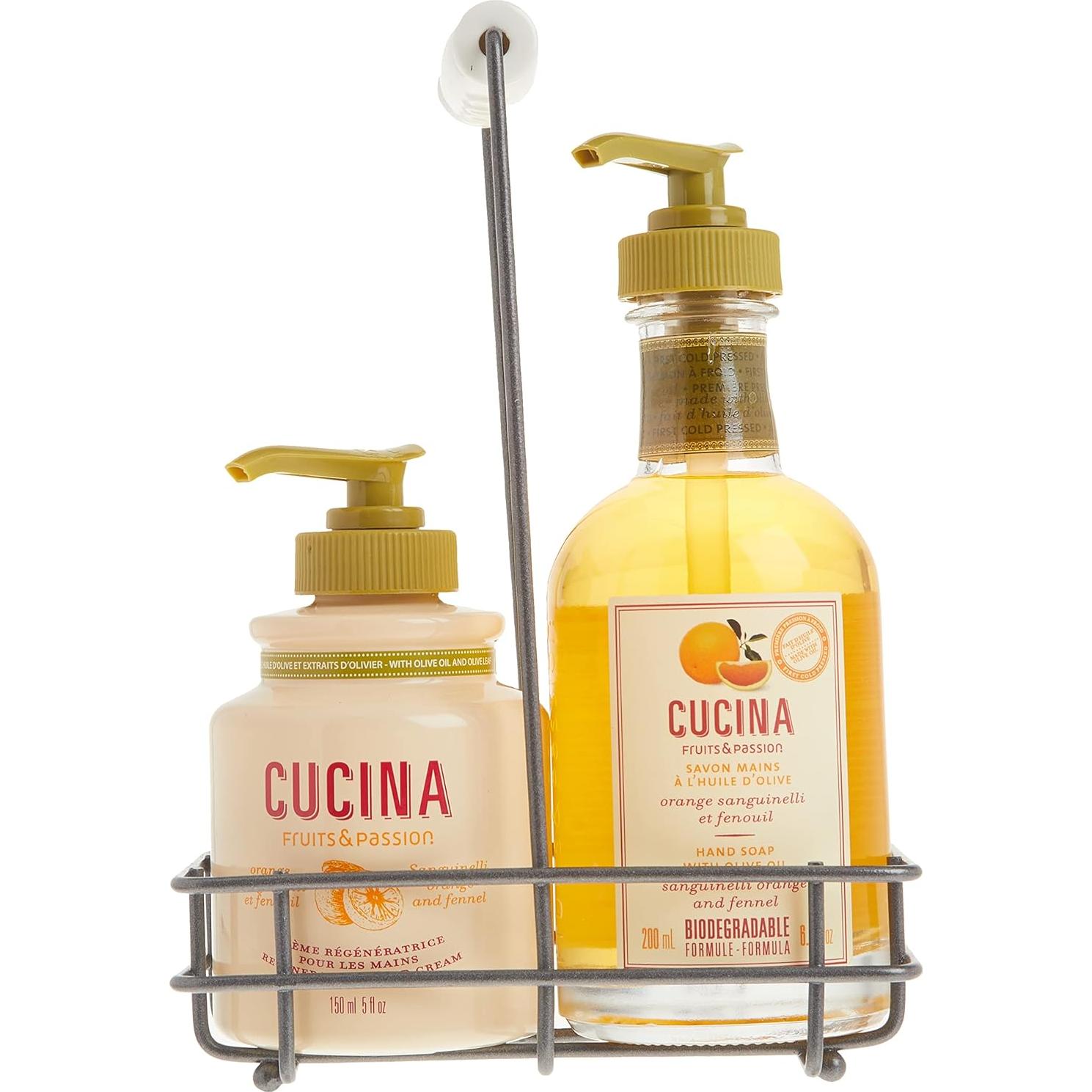 Set de Cuidado de Manos Cucina Frutas y Pasión - Naranja Sanguinelli